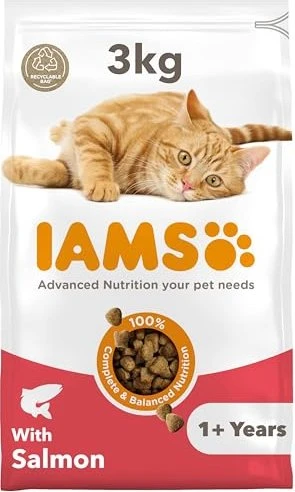 IAMS Adult mit Lachs & Huhn, 3kg