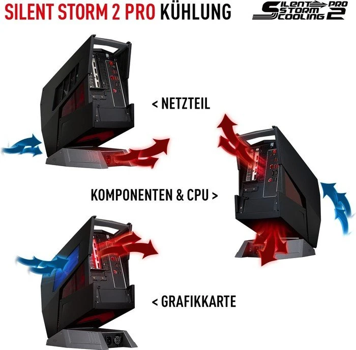 MSI Aegis X-005DE, Core i7-6700, 16GB RAM, 256GB SSD, 1TB HDD, GeForce GTX 970