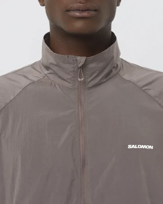 Salomon SHAKEout Fly Laufjacke iron (Herren)