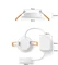 Philips Hue White and Color Ambiance Slim Einbauleuchte 90mm 3-flammig weiß Vorschaubild