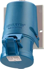 Mennekes CEE Wandsteckdose TwinContact 32A 3p 230V 6h IP44