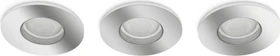 Philips Hue White and Color Ambiance Xamento Einbauleuchte rund weiß, 3 Stück