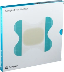 Coloplast Comfeel Plus contourierter Hydrokolloidverband, 6 x 8cm, 5 Stück