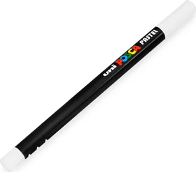 Uni-Ball POSCA Pastel KPA-100 Pastell Wachsmalstift weiß