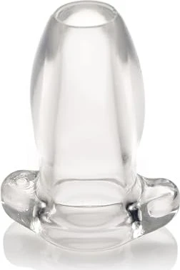 XR Brands Master Series Gape Glory Clear Hollow Anal Plug
