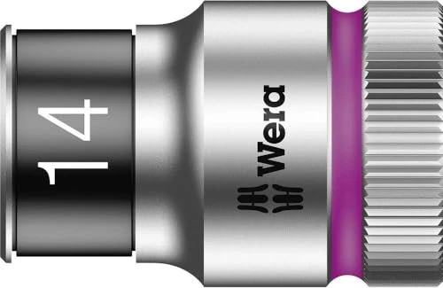 Wera 8790 HMC HF Zyklop Außensechskant Steckschlüssel 1/2", 14x37mm