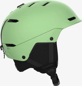 Salomon Husk Helm neon green