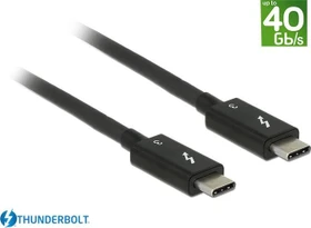 DeLOCK Thunderbolt 3 Kabel, schwarz, 0.5m (verschiedene Markenbezeichnungen)