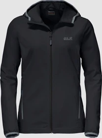 Jack Wolfskin Turbulence Funktionsjacke schwarz (Damen)
