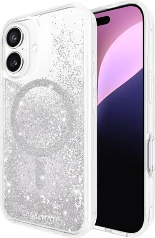 Case-Mate Waterfall MagSafe Case für Apple iPhone 16 silber