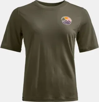 Ortovox 140 Cool Round Landscape Funktionsshirt kurzarm dark wild herbs (Damen)