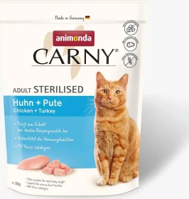 animonda Carny Adult Sterilised Huhn und Pute, 350g