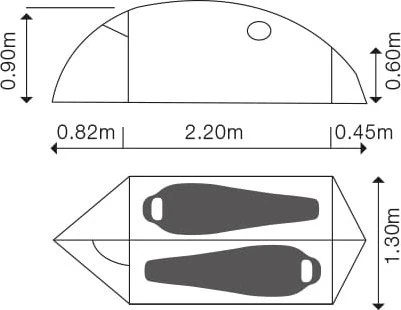 Exped Polaris Kuppelzelt