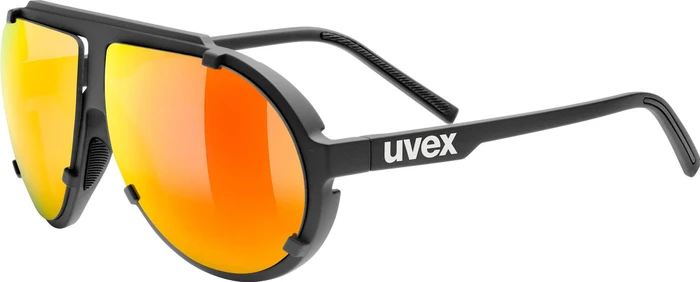 UVEX esntl pina black matt/mirror red