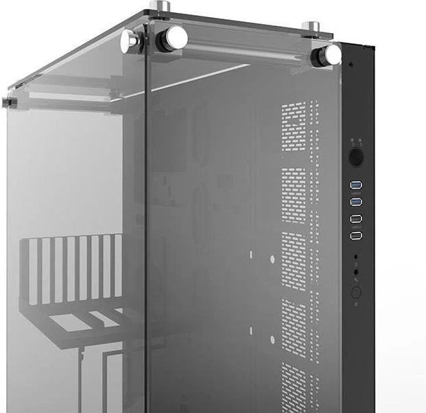 Thermaltake Core P5 Tempered Glass Edition schwarz, Glasfenster
