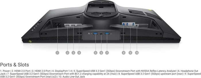 Dell Alienware AW2521H, 24.5"