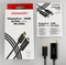 Axagon DisplayPort 1.2/HDMI 1.4b Adapterkabel schwarz, 1.80m Vorschaubild