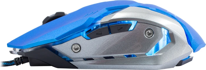 White Shark Caesar Gaming Mouse blau, USB