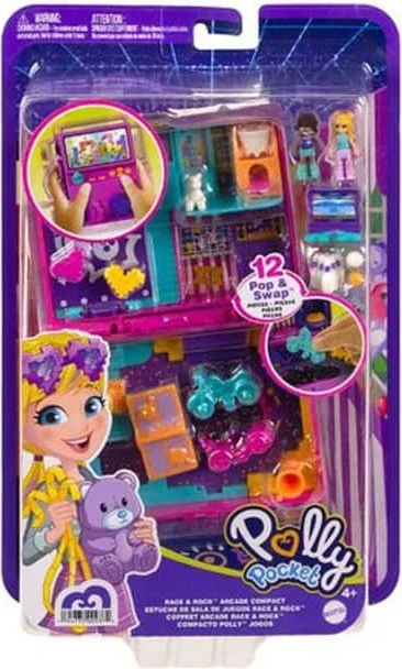 Mattel Polly Pocket - Race & Rock Arkade