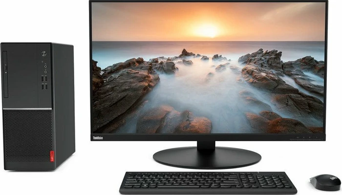 Lenovo V55t-15API Tower, Ryzen 5 3400G, 16GB RAM, 512GB SSD, DE