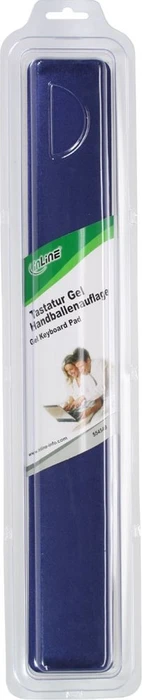 InLine Tastatur-Pad Gel, blau