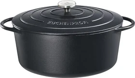 Küchenprofi Provence Bratentopf oval 31cm 6l schwarz