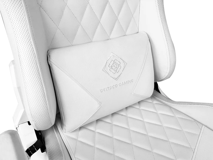 Deltaco Gaming WCH90 RGB Gamingstuhl, weiß