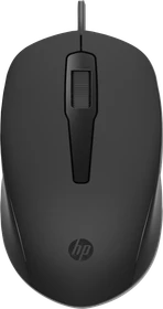HP 150 Wired Mouse, grau/schwarz, USB (240J6AA)