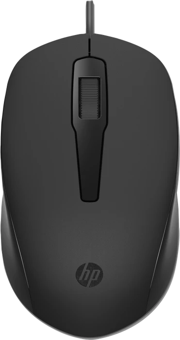 HP 150 Wired Mouse, grau/schwarz, USB