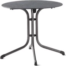 Sieger Boulevard Polytec Klapptisch 85cm eisengrau/schieferdekor anthrazit