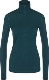 Icebreaker Merino 200 Oasis Half Zip Funktionsshirt langarm nightfall (Damen)