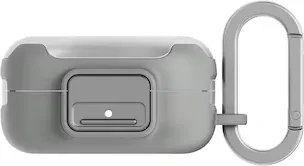 Samsung Pickable Clip Case mit Karabiner für die Galaxy Buds4-Serie grau