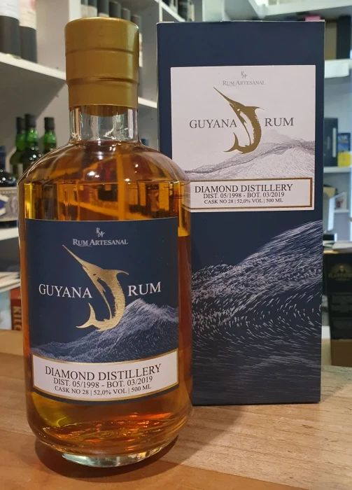 Rum Artesanal Guyana Diamond Distillery 1998/2019 500ml