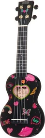 Mahalo Art Series Soprano Ukulele Heart