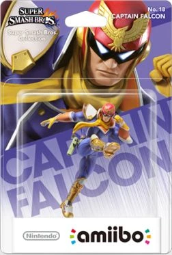 Nintendo amiibo Figur Super Smash Bros. Collection Captain Falcon (Switch/WiiU/3DS)