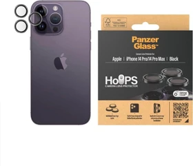 PanzerGlass Hoops Camera Lens Protector für Apple iPhone 14 Pro/14 Pro Max schwarz