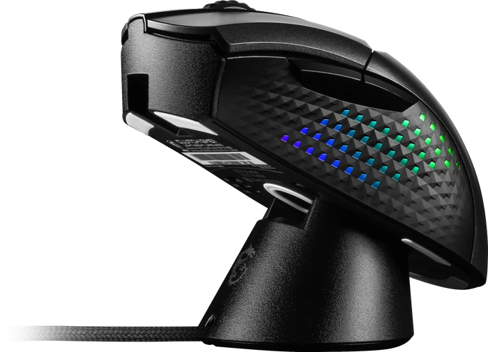 MSI Clutch GM51 Lightweight Wireless Gaming Mouse schwarz, USB/Bluetooth
