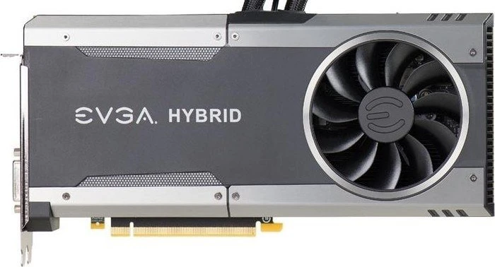 EVGA GeForce GTX 1080 FTW Hybrid Gaming, 8GB GDDR5X, DVI, HDMI, 3x DP