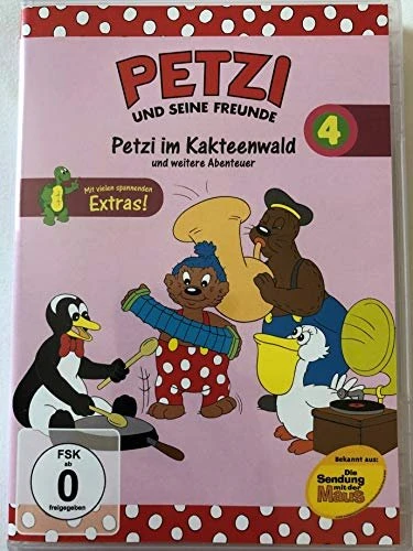 Petzi und seine Freunde Vol. 4: Petzi im Kakteenwald und weitere Abenteuer (DVD)