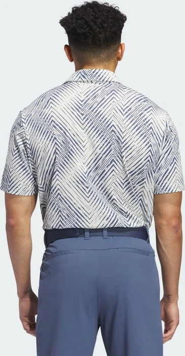 adidas Ultimate365 Allover Print Poloshirt kurzarm crystal jade/preloved ink (Herren)