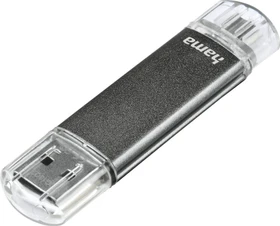 Hama FlashPen Laeta Twin 8GB, USB-A + USB Micro-B, USB 2.0