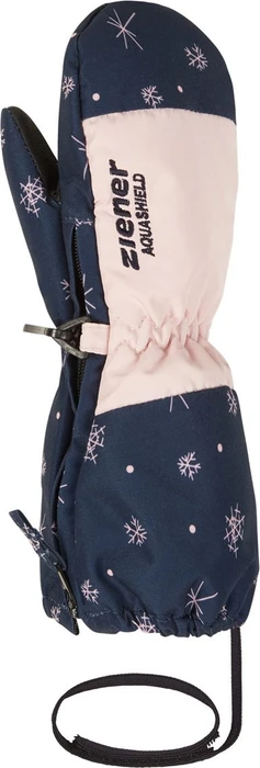 Ziener Levi AS Minis Skihandschuhe snowcrystal print (Junior)