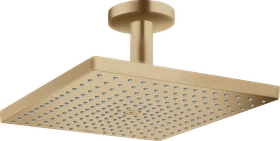 Hansgrohe Raindance E 300 1jet Kopfbrause mit Deckenanschluss brushed bronze