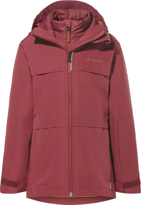 Vaude Snow Cup III 3in1 Skijacke redeva/red (Junior)