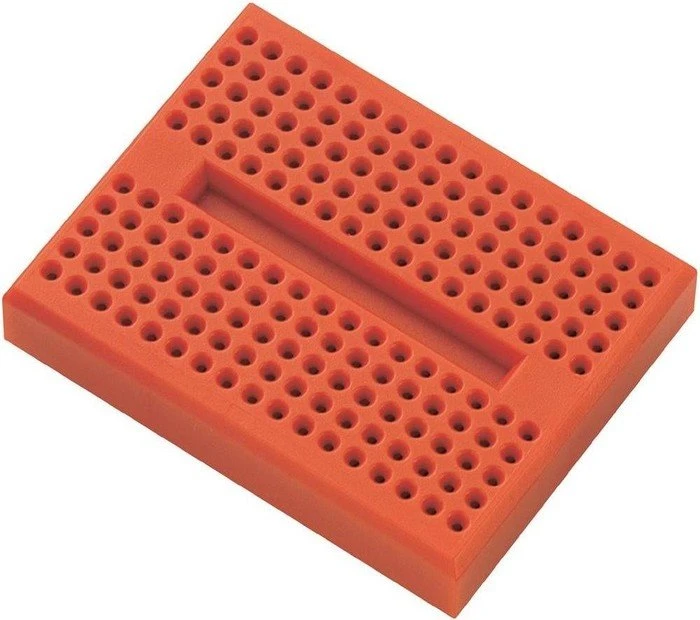 Breadboard, Polzahl 170, 46x36mm, rot, 5er-Pack