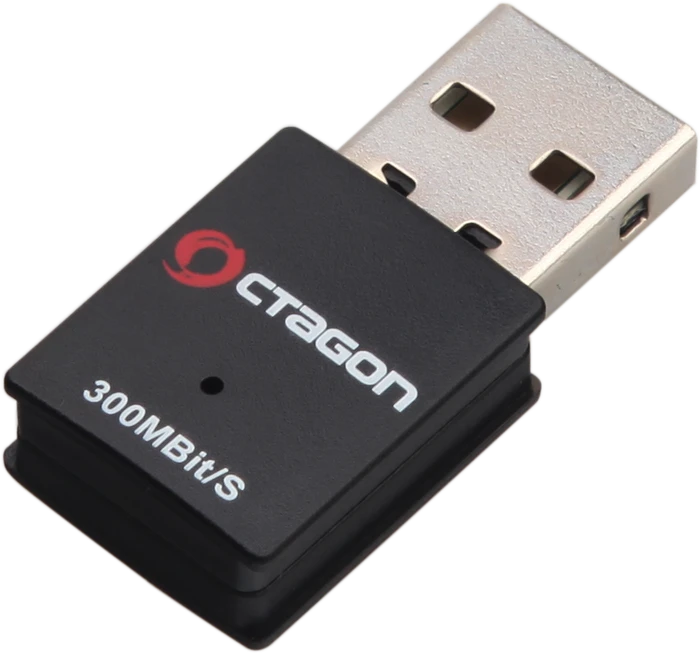 Octagon WL088 Optima USB Adapter, 2.4GHz WLAN, USB-A 2.0 [Stecker]
