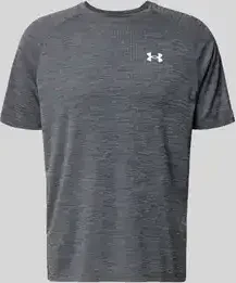 Under Armour Tech Textured Funktionsshirt kurzarm castlerock/white (Herren)
