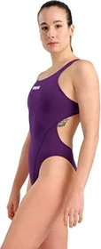 Arena Team Swim-Tech Badeanzug plum/white (Damen)