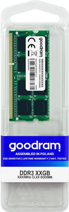 goodram Play SO-DIMM 8GB, DDR3-1600, CL11