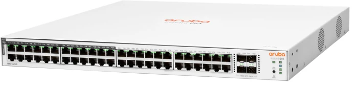 HPE Aruba Instant On 1830 Rackmount Gigabit Smart Switch, 48x RJ-45, 4x SFP, 370W PoE+
